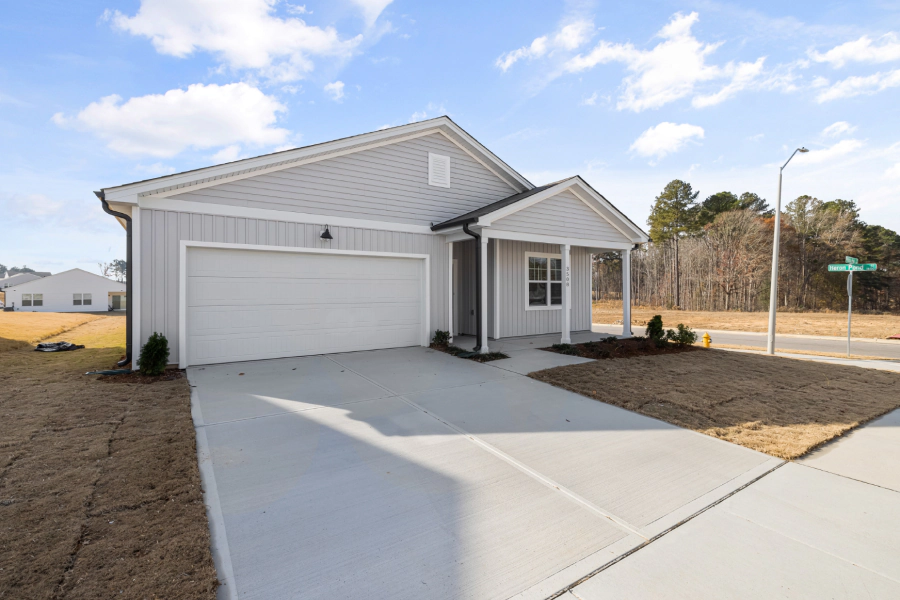 concrete driveway